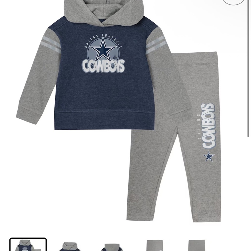 Dallas Cowboys Kids Hoodie and Pants Set